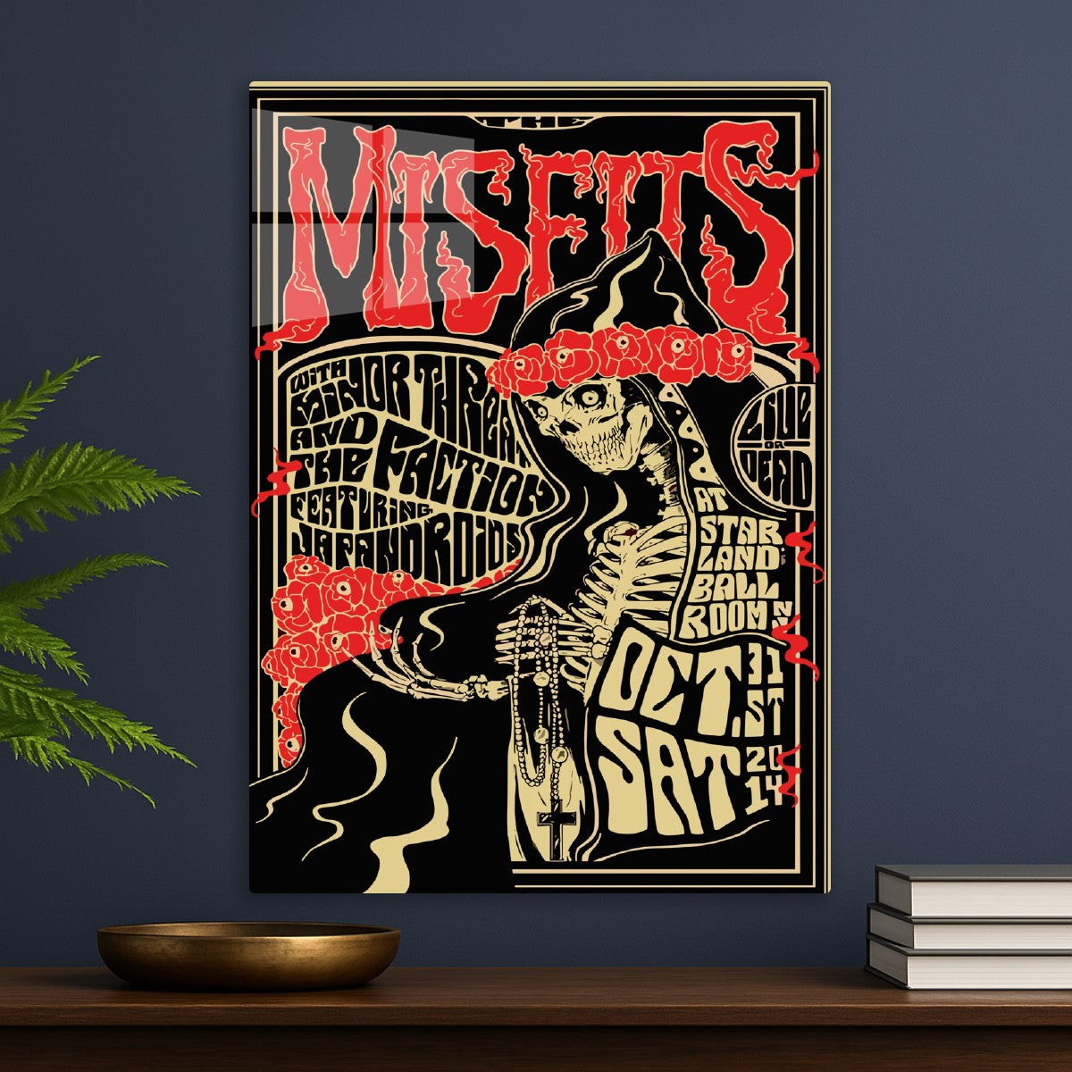 Misfits Halloween Concert Post