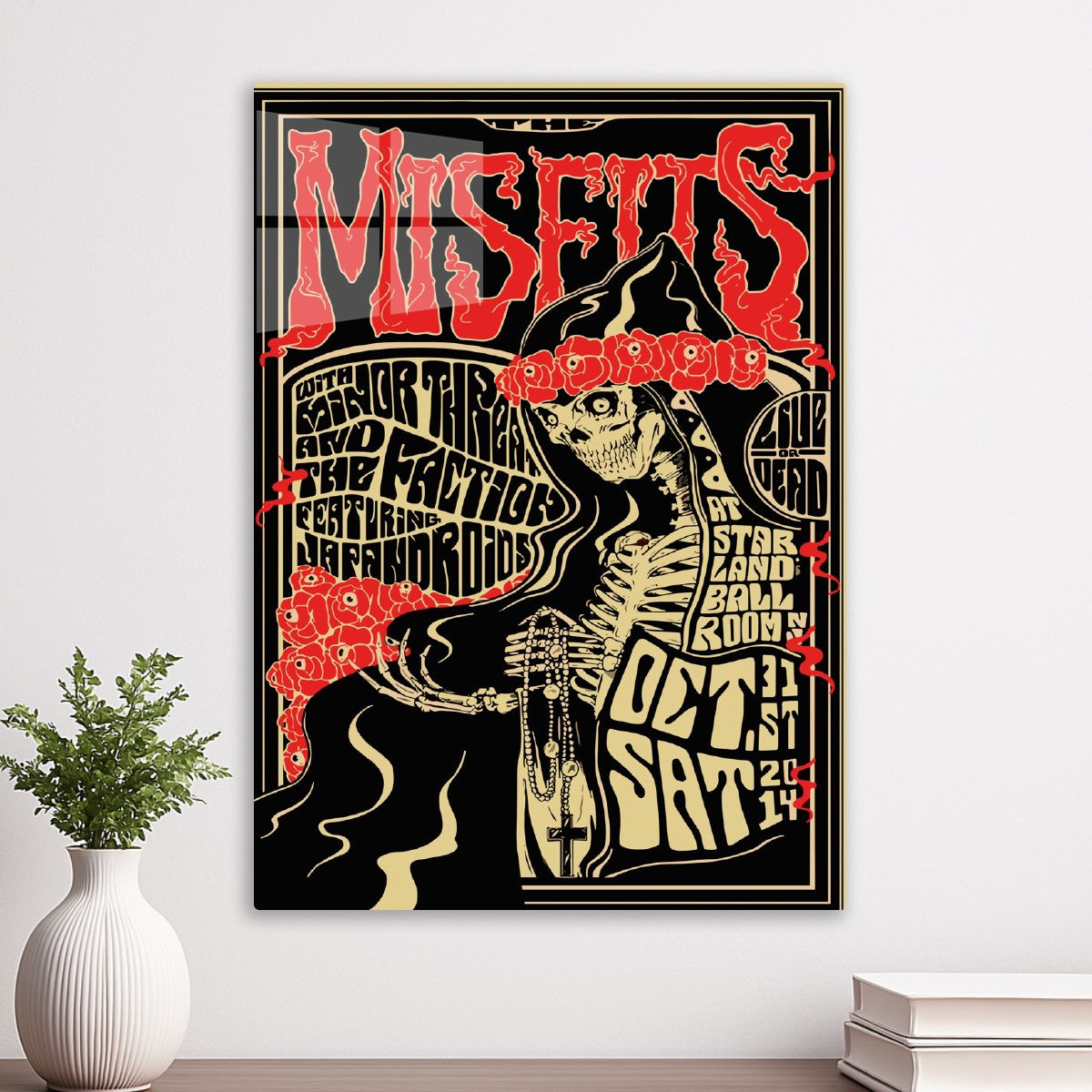 Misfits Halloween Concert Post