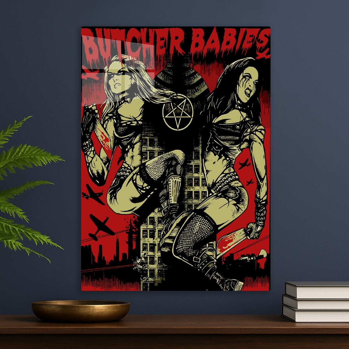 Butcher Babies Illustration