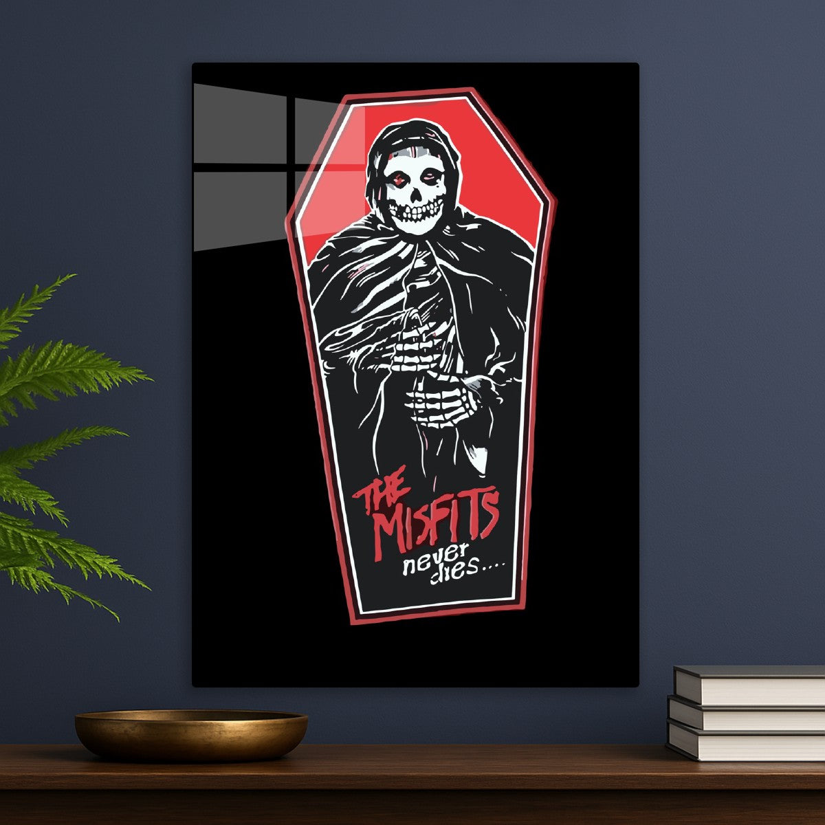 The Misfits Never Dies Coffin 