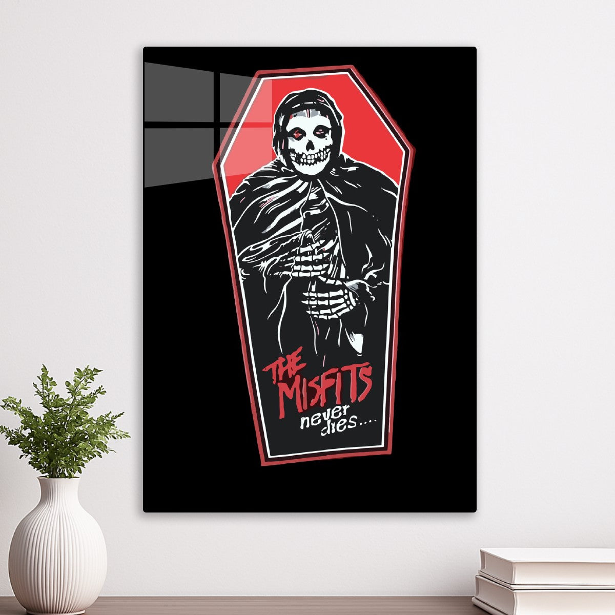 The Misfits Never Dies Coffin 