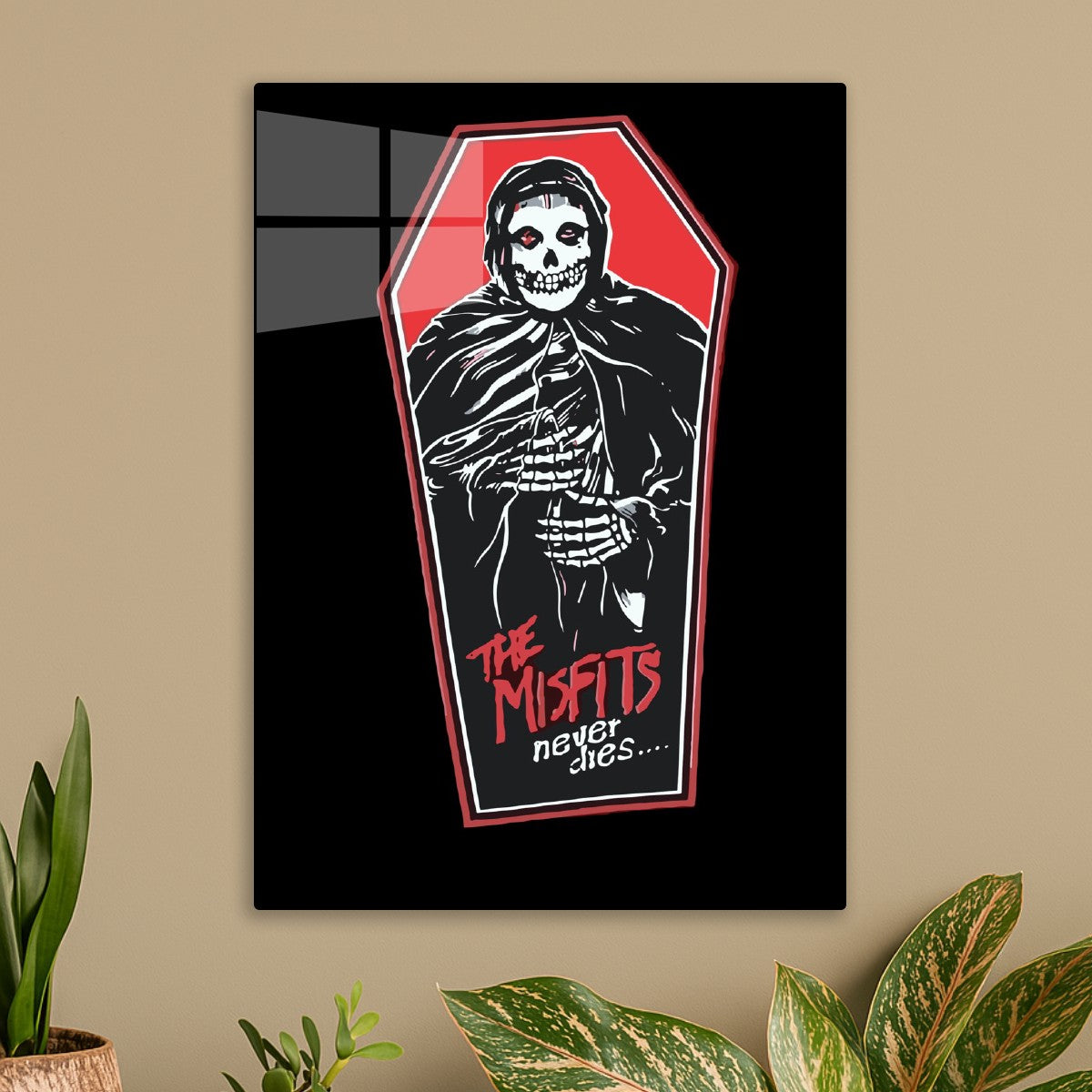 The Misfits Never Dies Coffin 