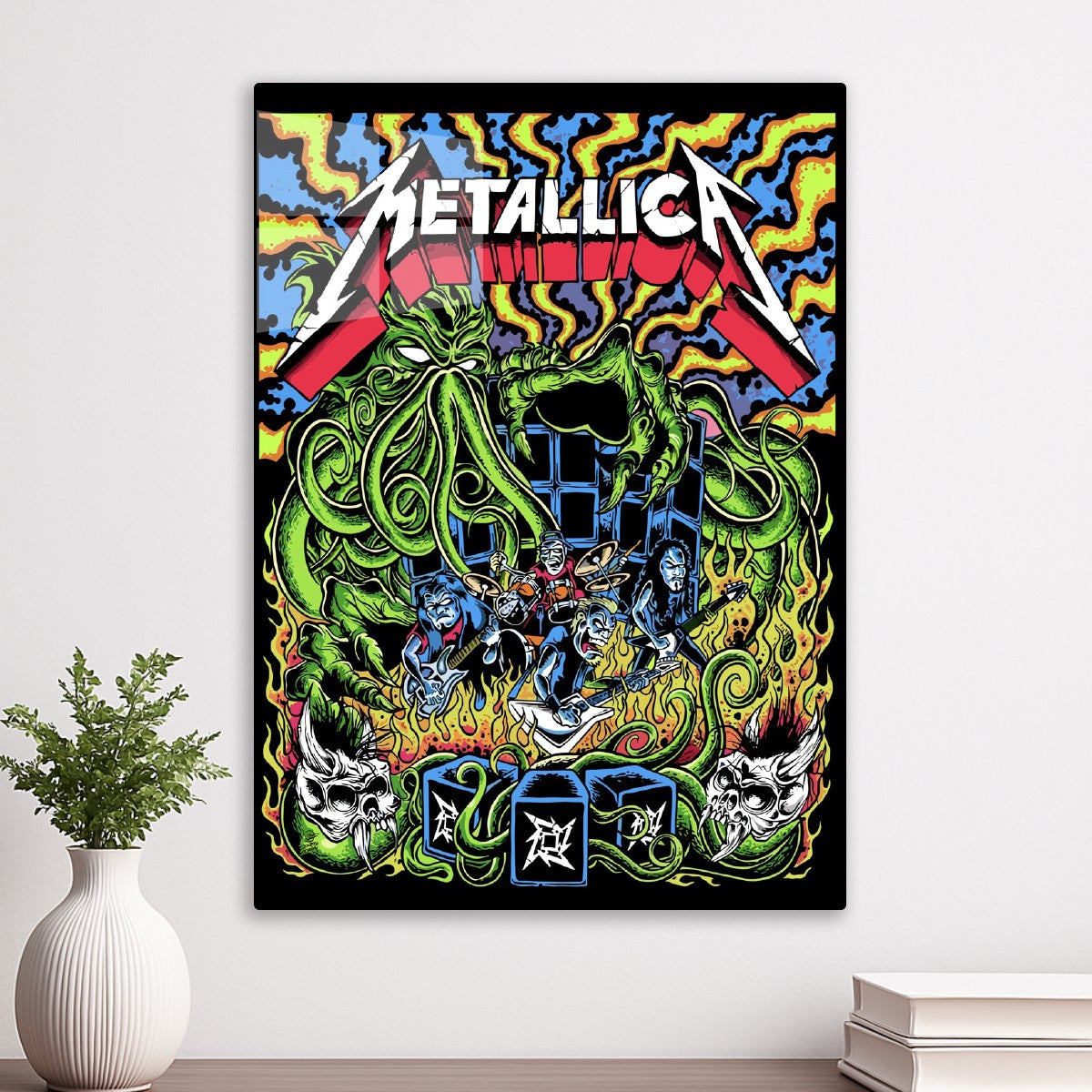 Metallica Band Graphic Art