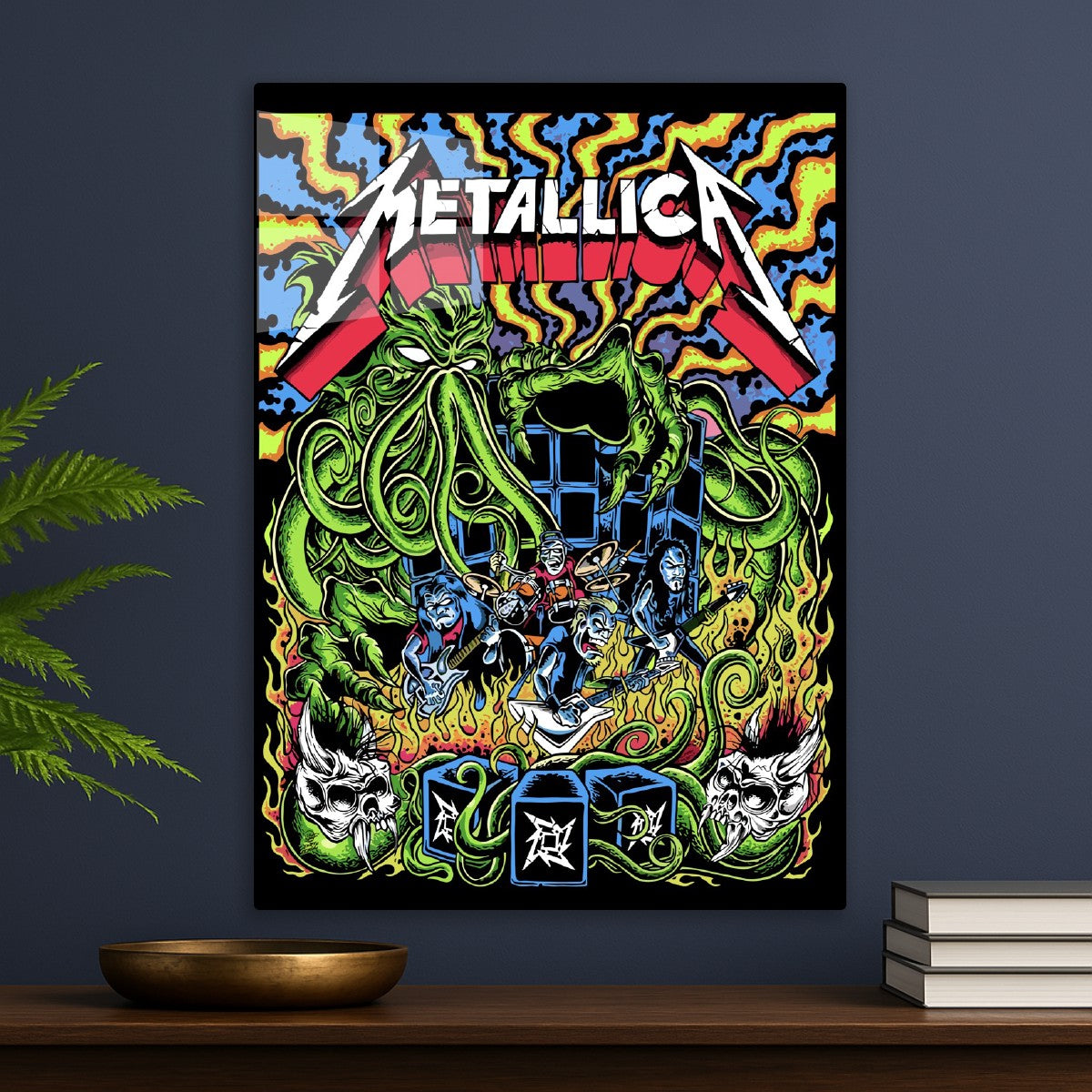 Metallica Band Graphic Art