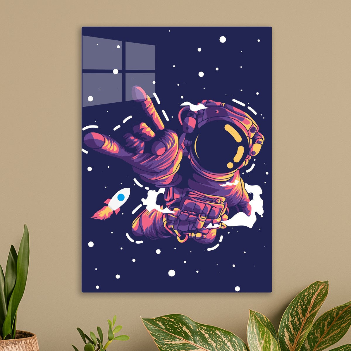 Cosmic Rocker Astronaut 