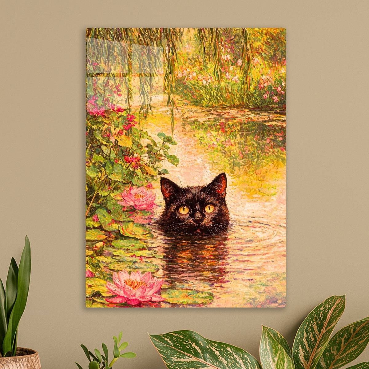 cat drowns