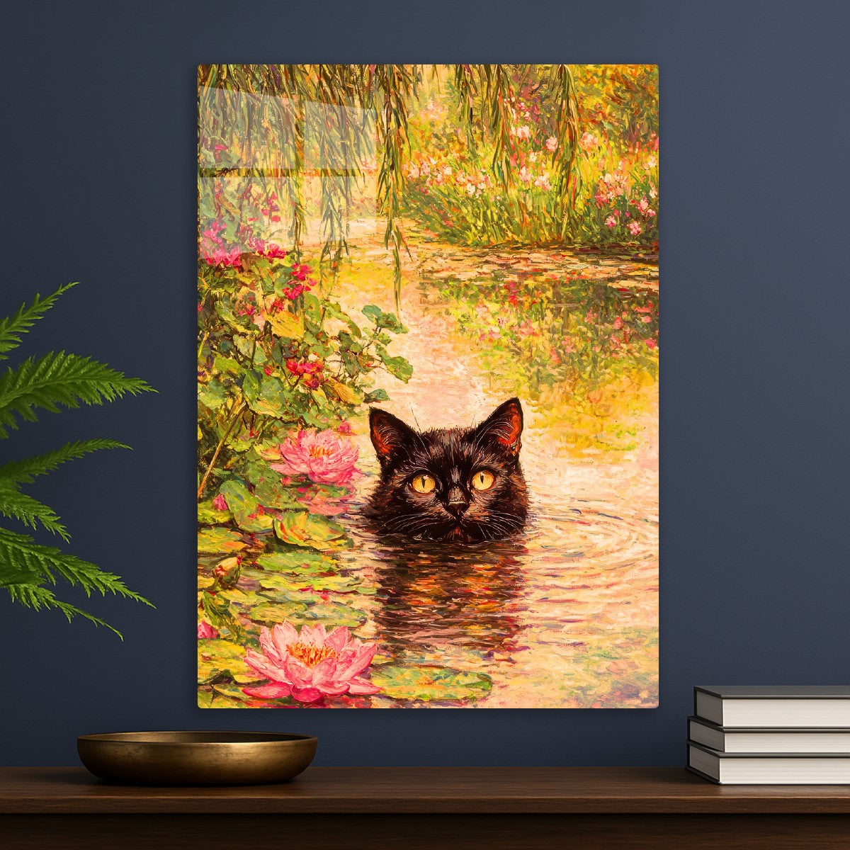 cat drowns