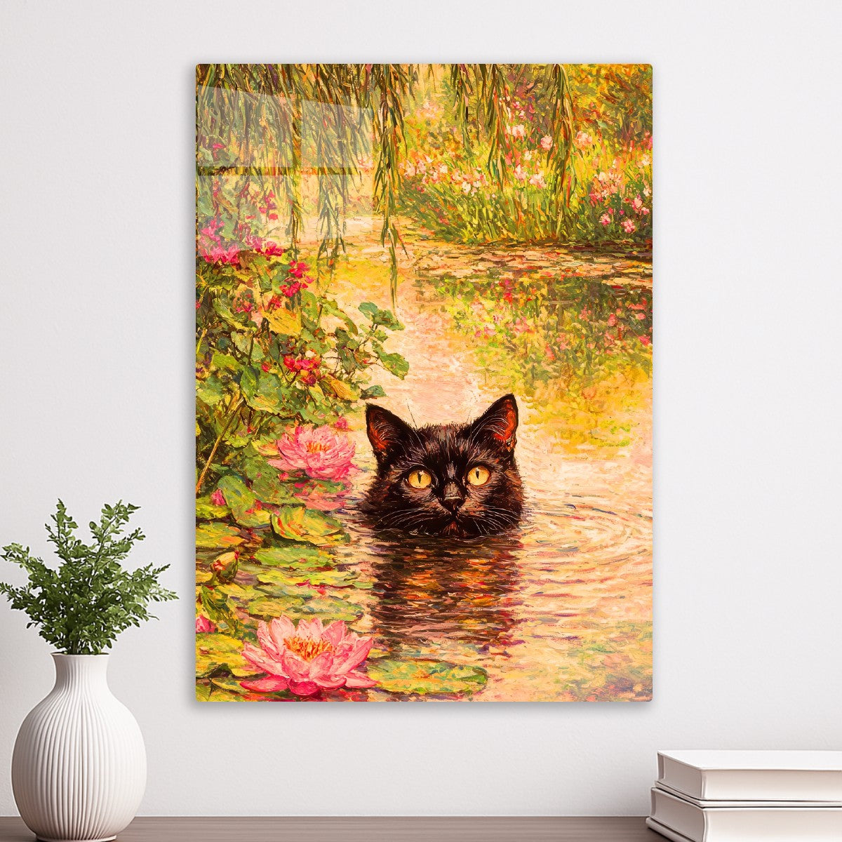 cat drowns
