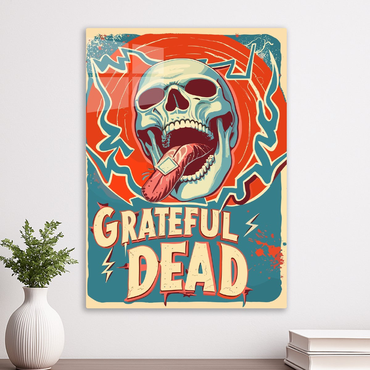 Grateful Dead Skull Tongue