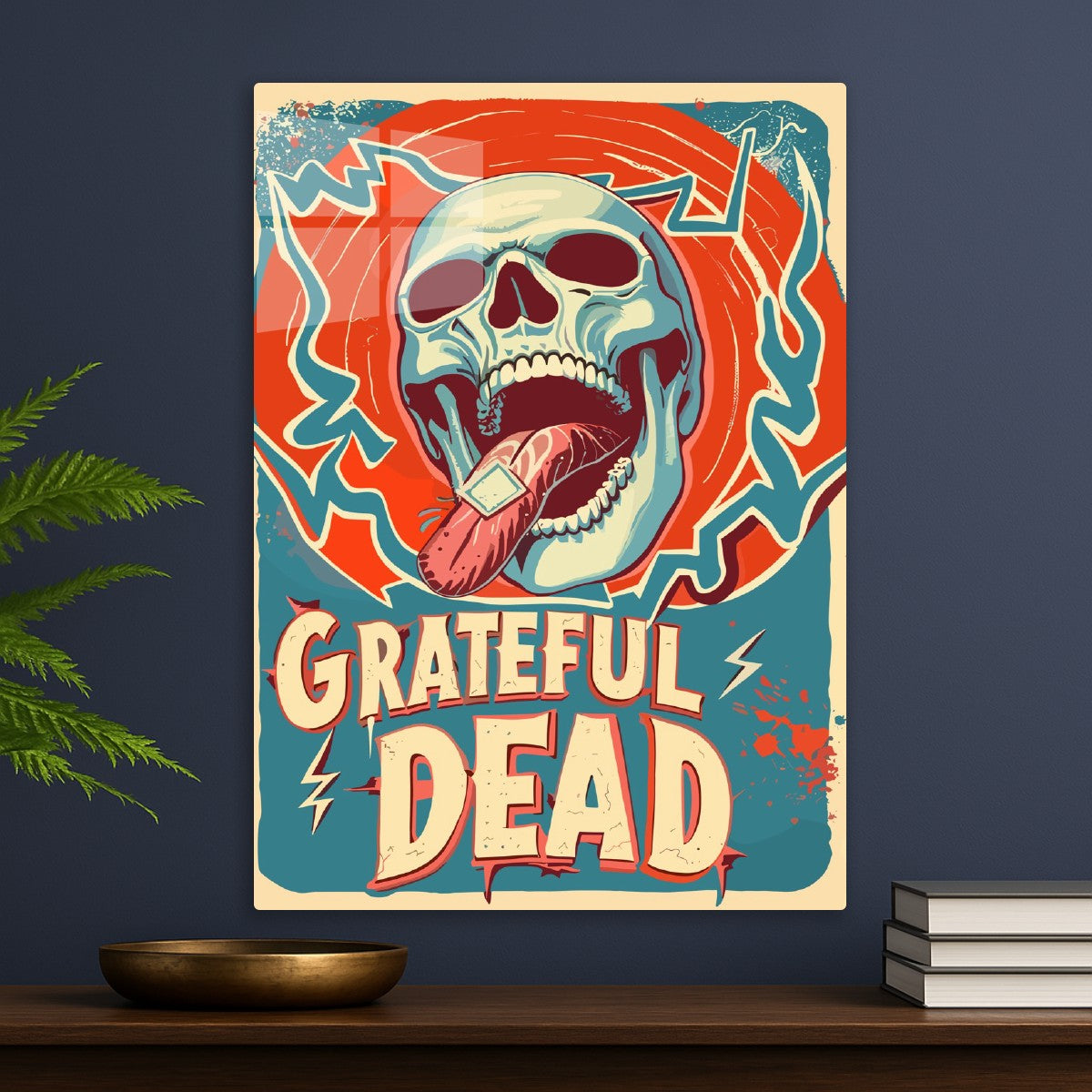 Grateful Dead Skull Tongue