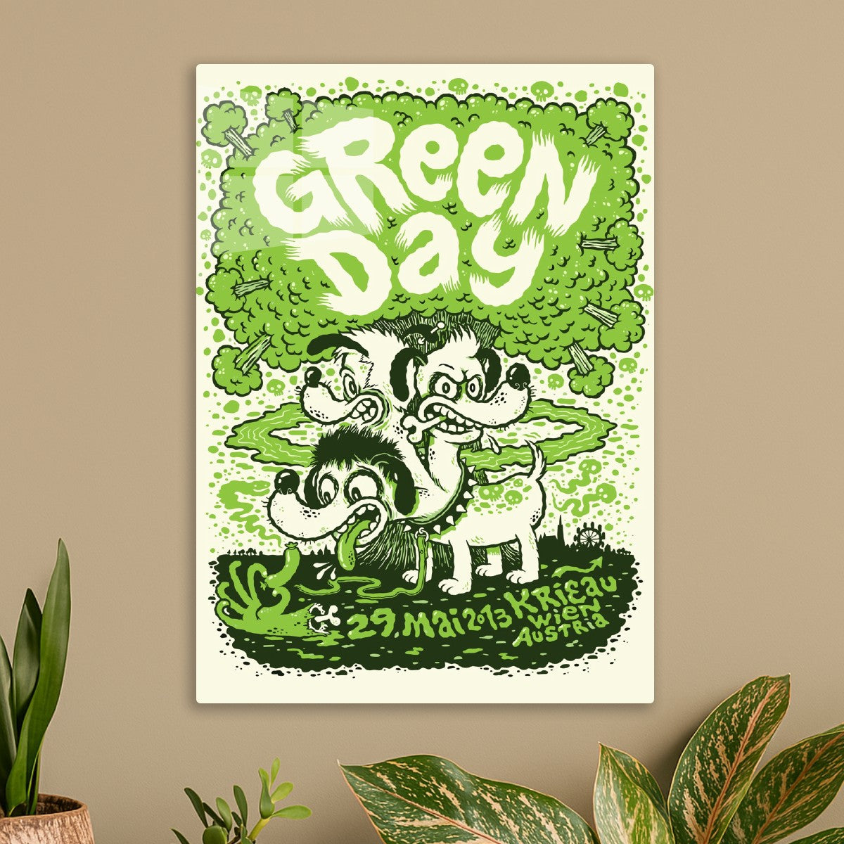 Green Day Concert Dogs