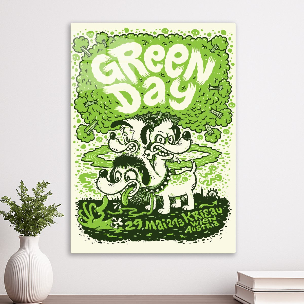 Green Day Concert Dogs