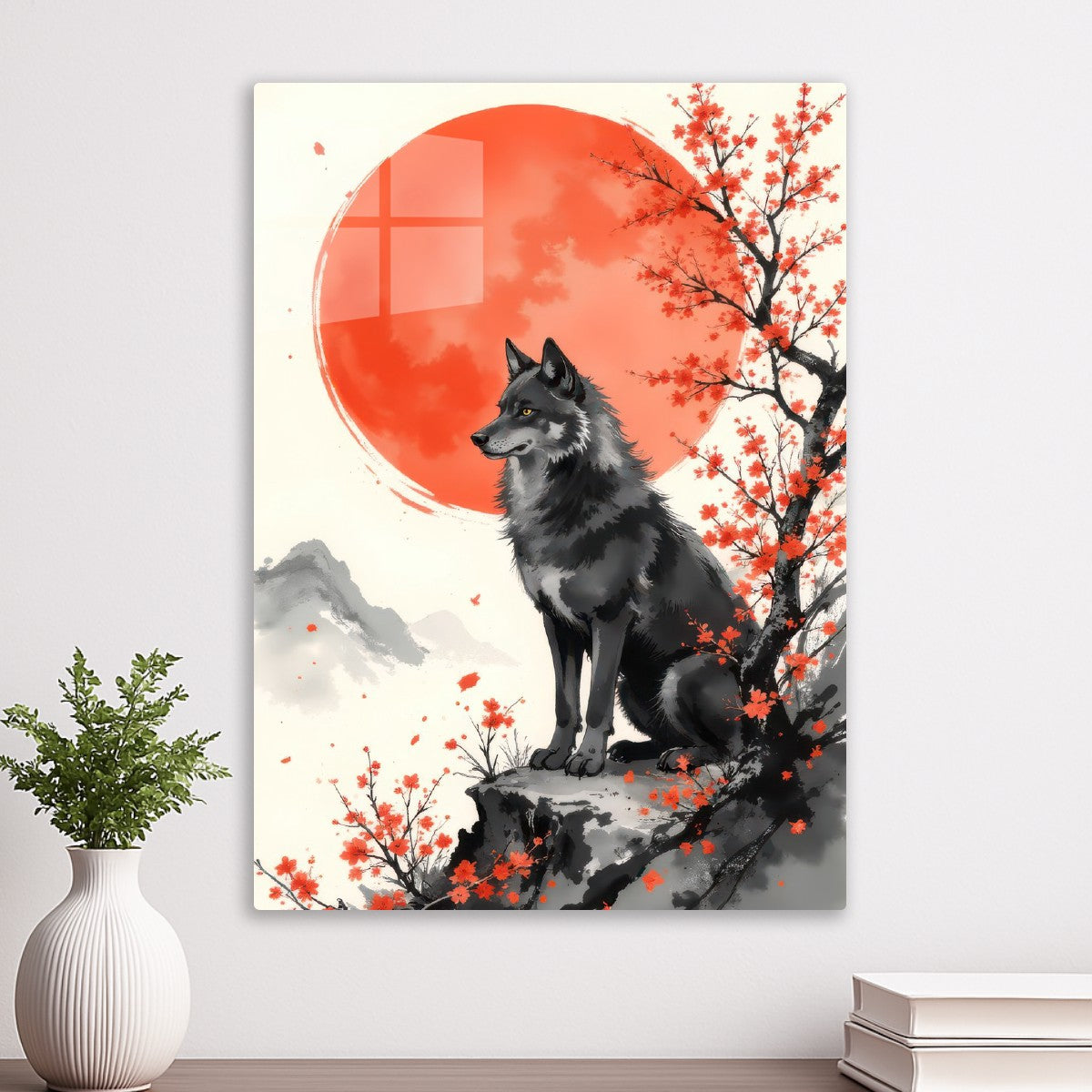 wolf art