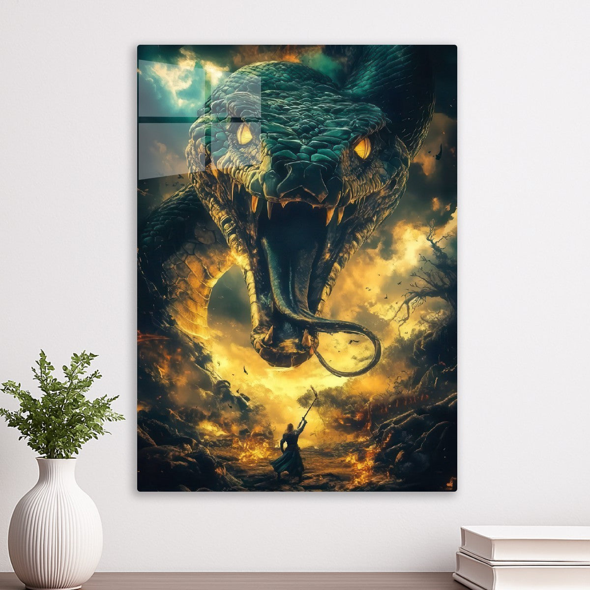 Giant Snake Confrontation