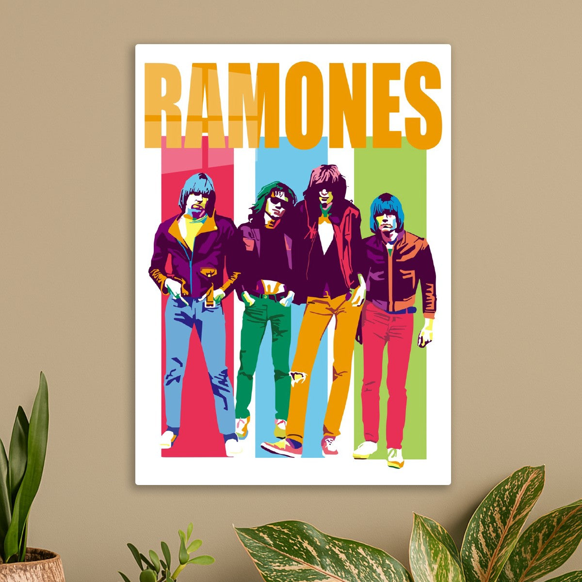The Ramones Band Poster Art