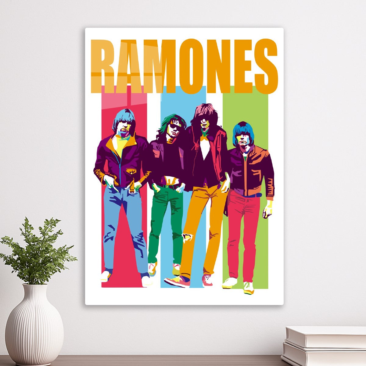 The Ramones Band Poster Art