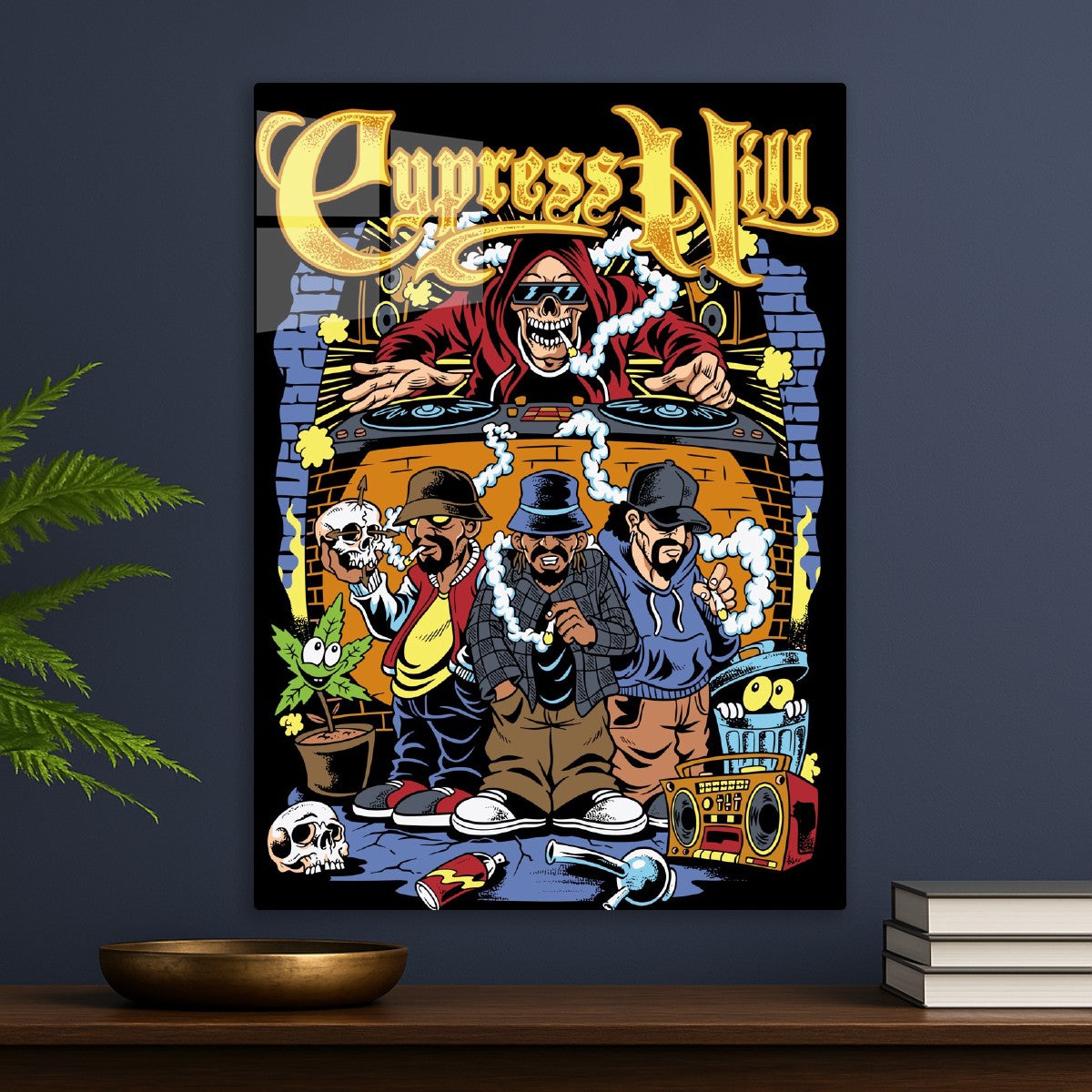 Cypress Hill Cartoon