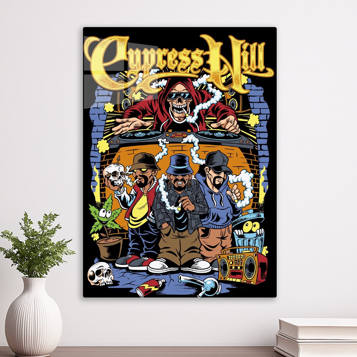 Cypress Hill Cartoon