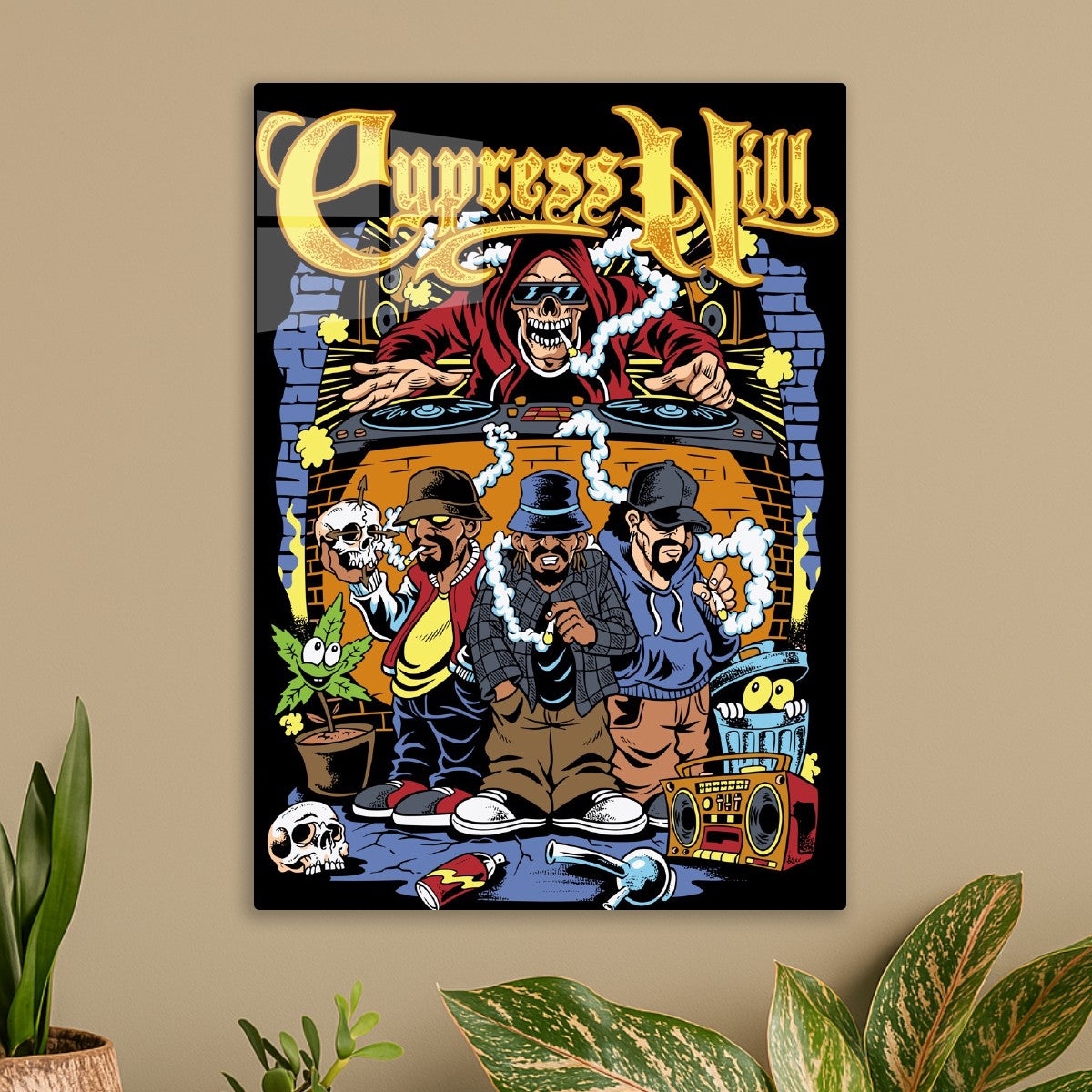 Cypress Hill Cartoon