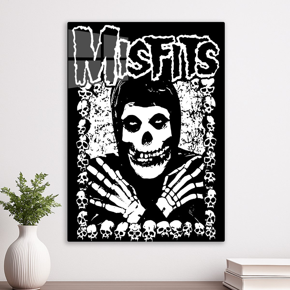Misfits Fiend Skull Black and 