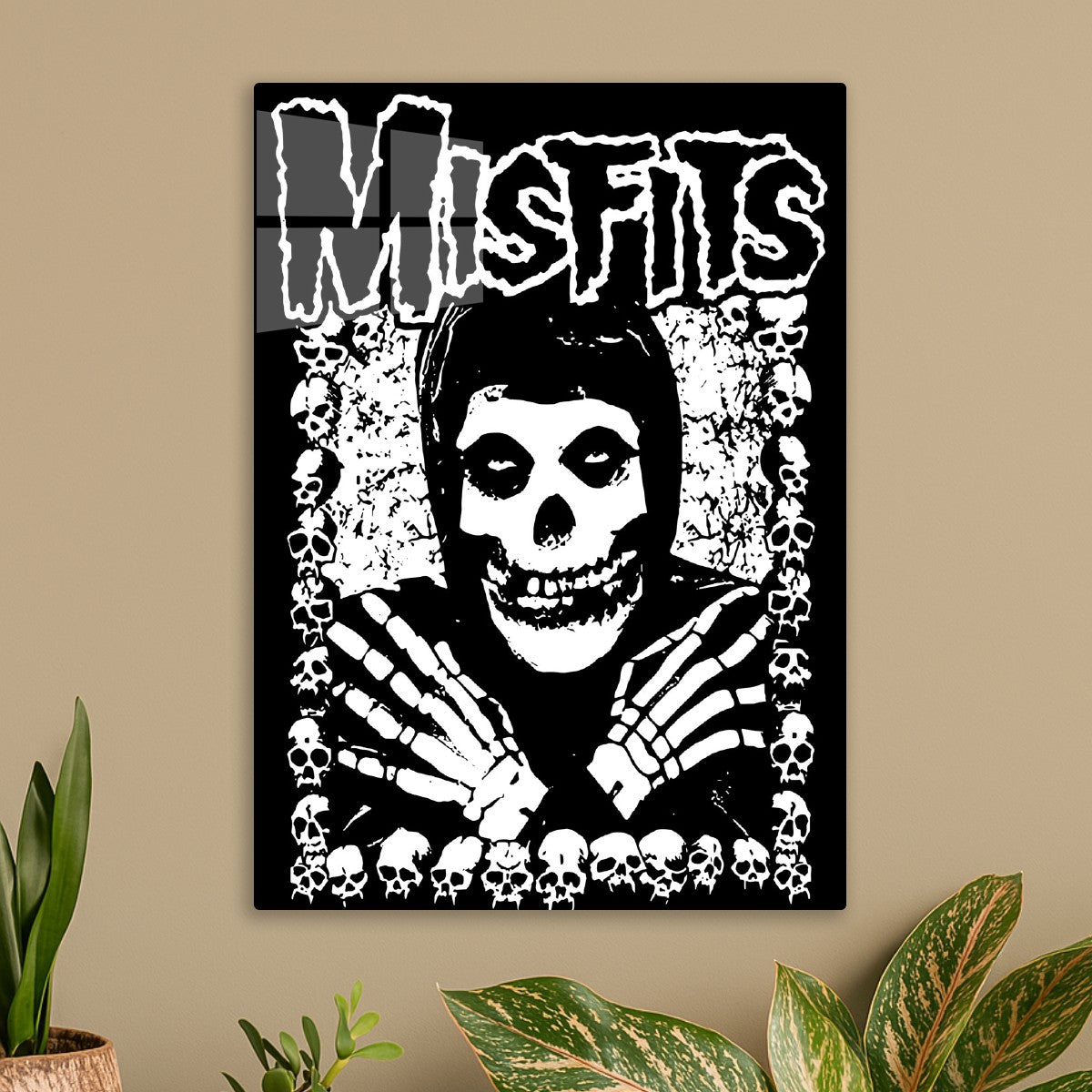 Misfits Fiend Skull Black and 