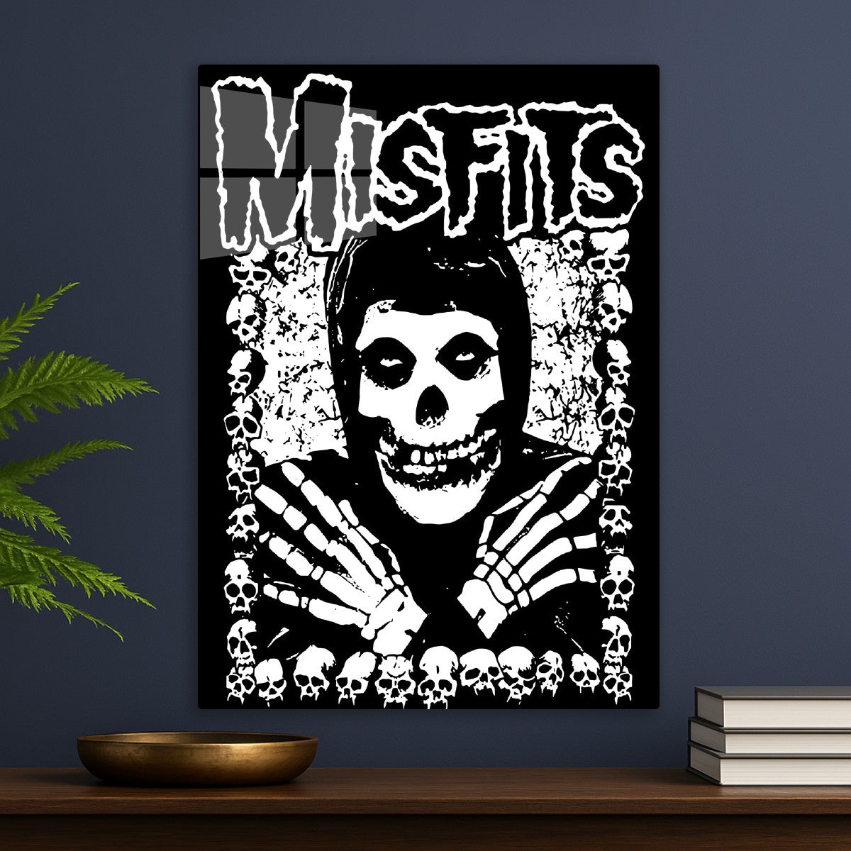 Misfits Fiend Skull Black and 
