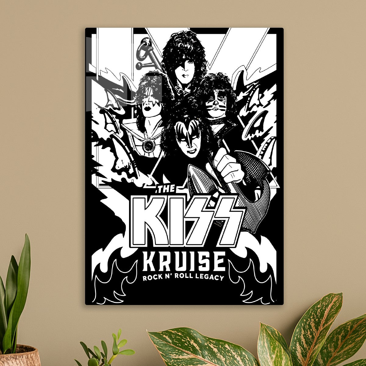 KISS Comic Book Cover Art