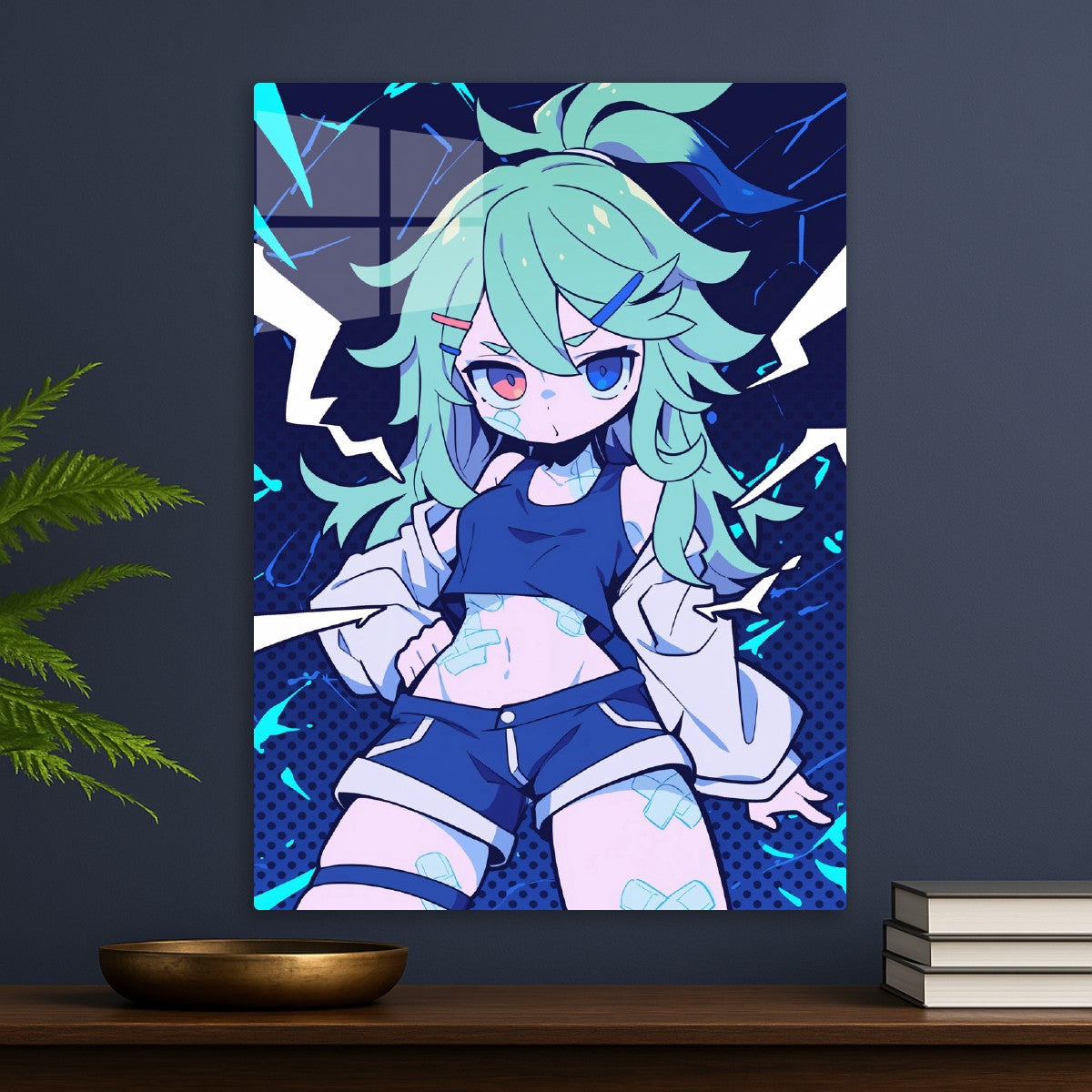 Anime Girl with Bandages