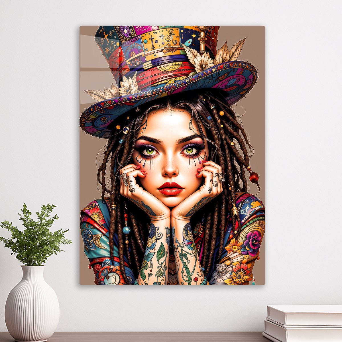 Beautiful magician