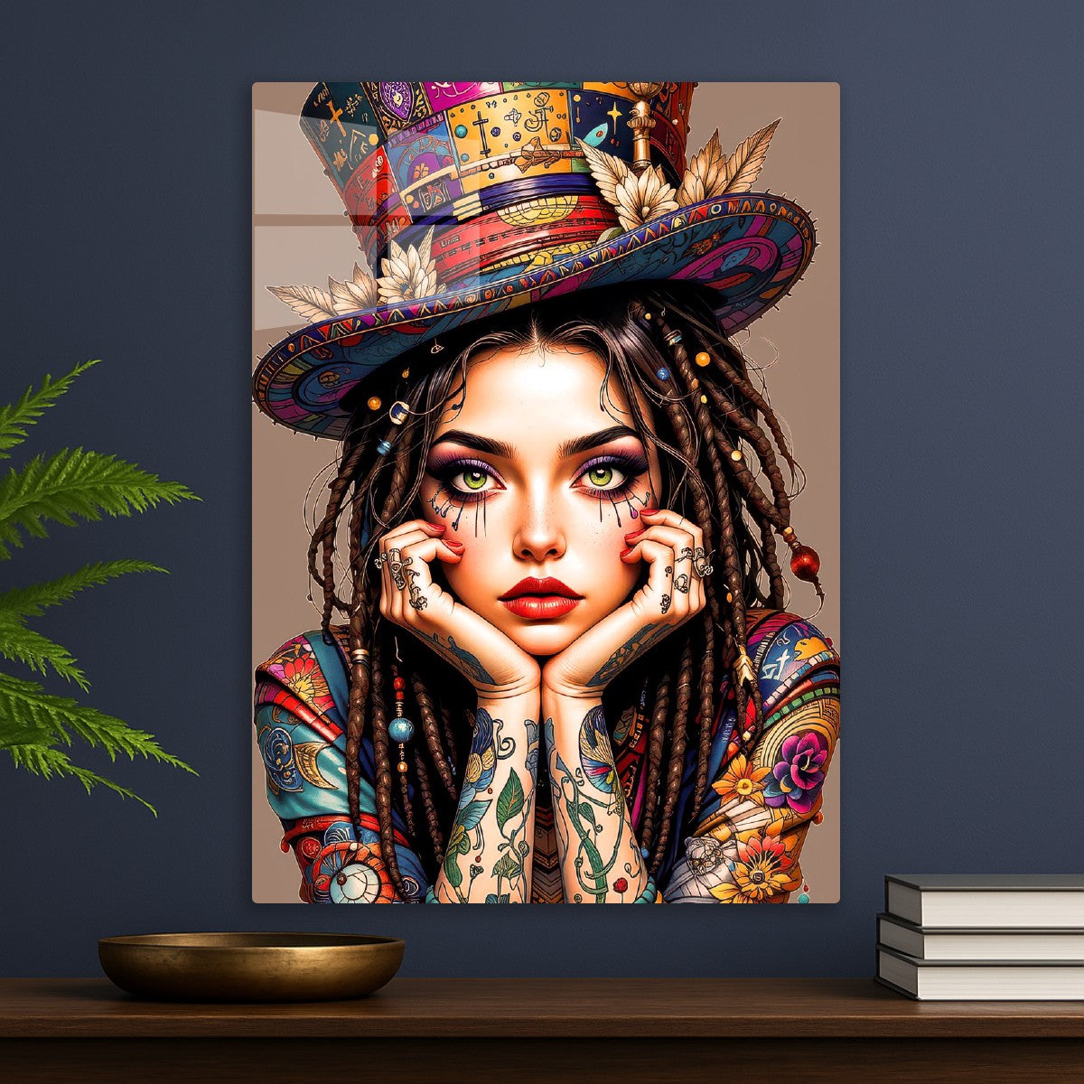 Beautiful magician