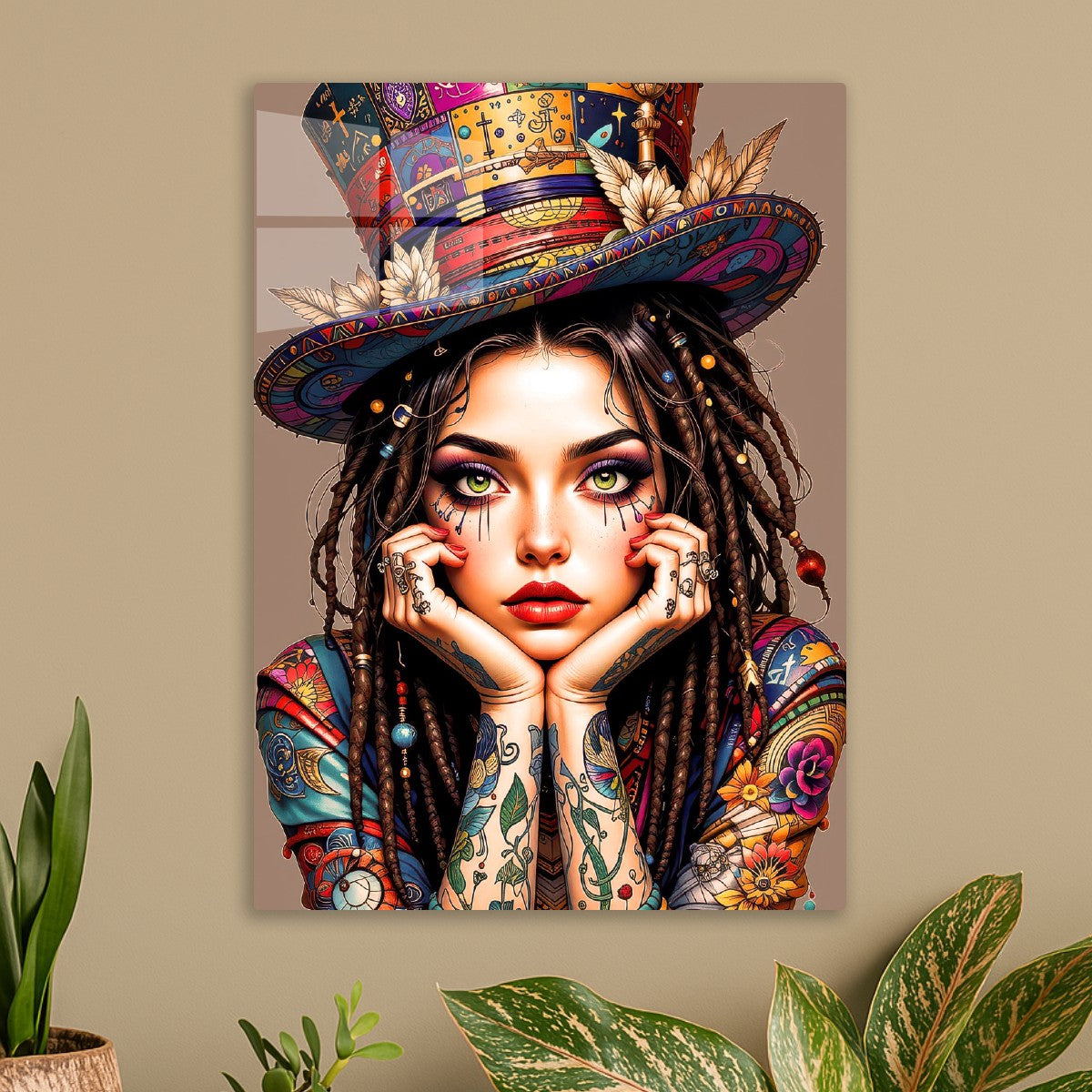 Beautiful magician