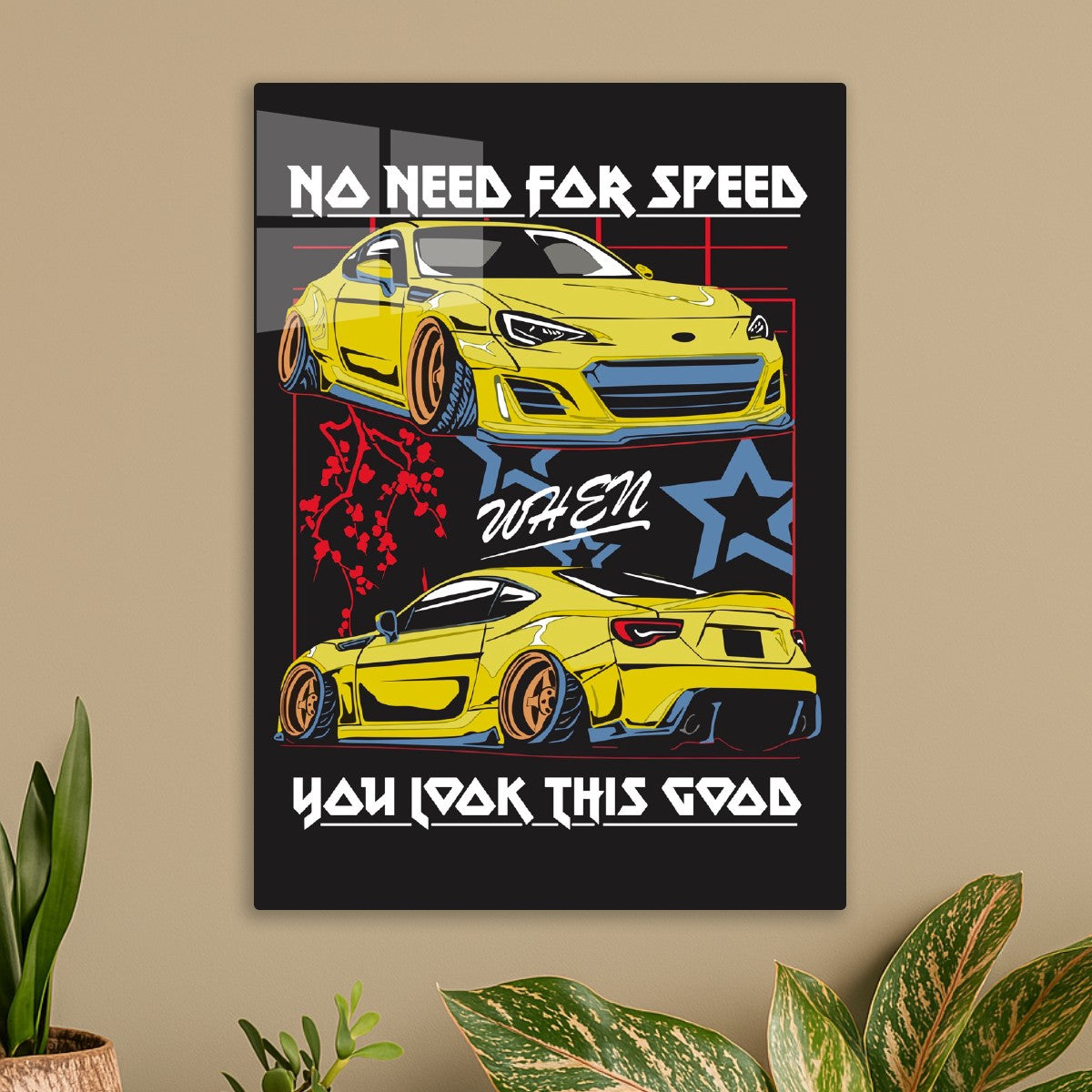 No need for speed