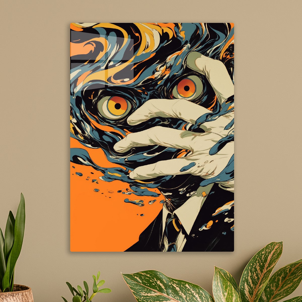 Abstract Eyes and Hands