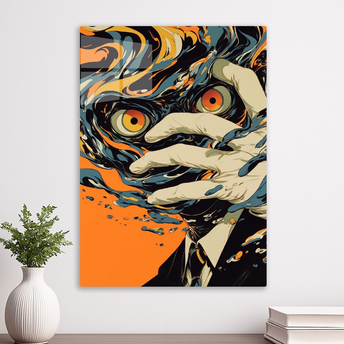 Abstract Eyes and Hands