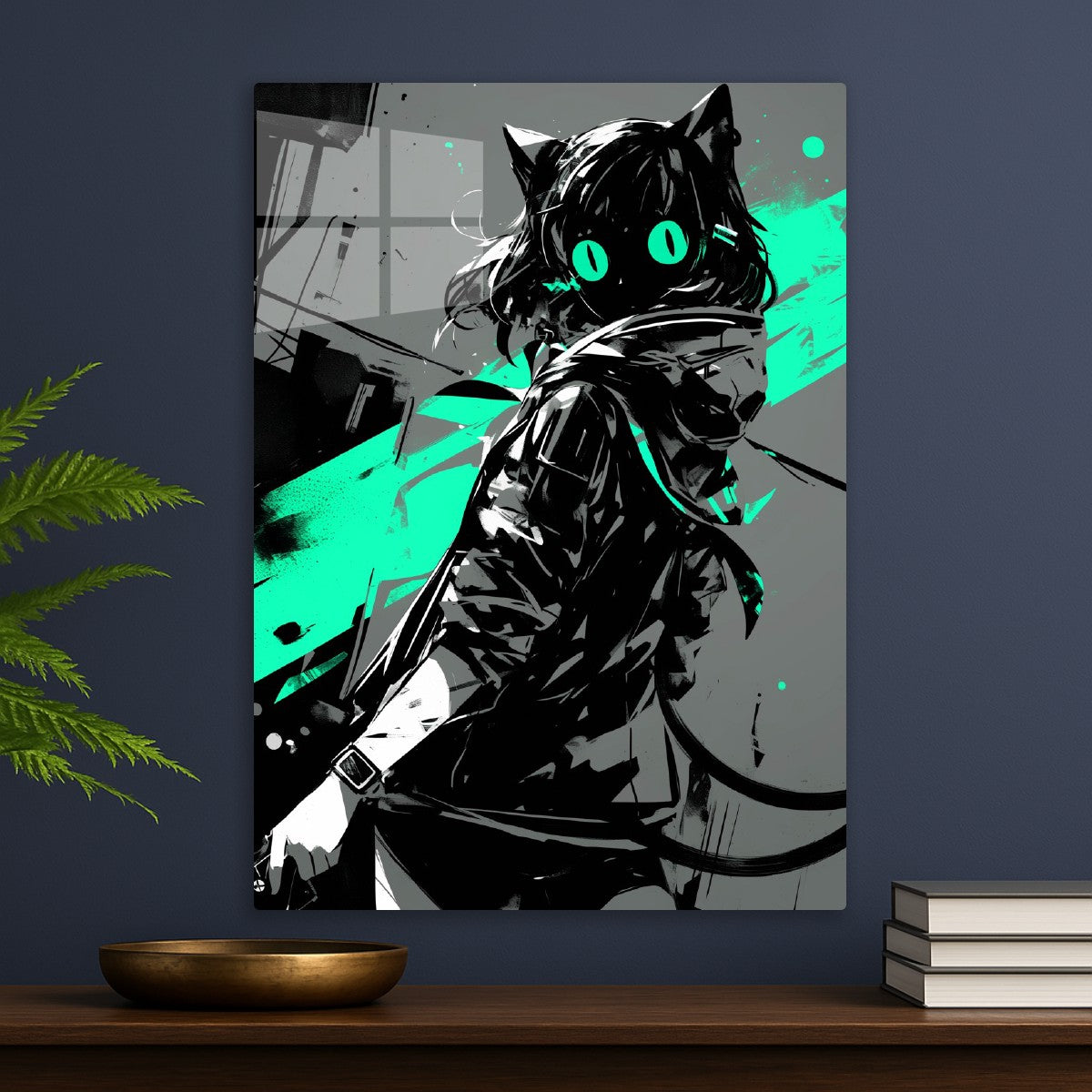 Cyberpunk Cat Girl