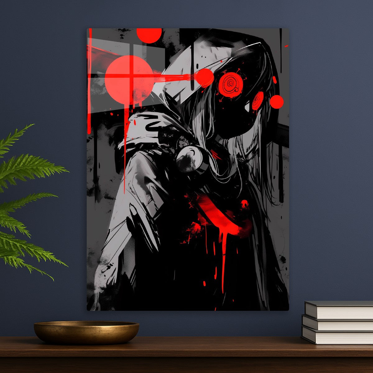 Abstract Anime Girl