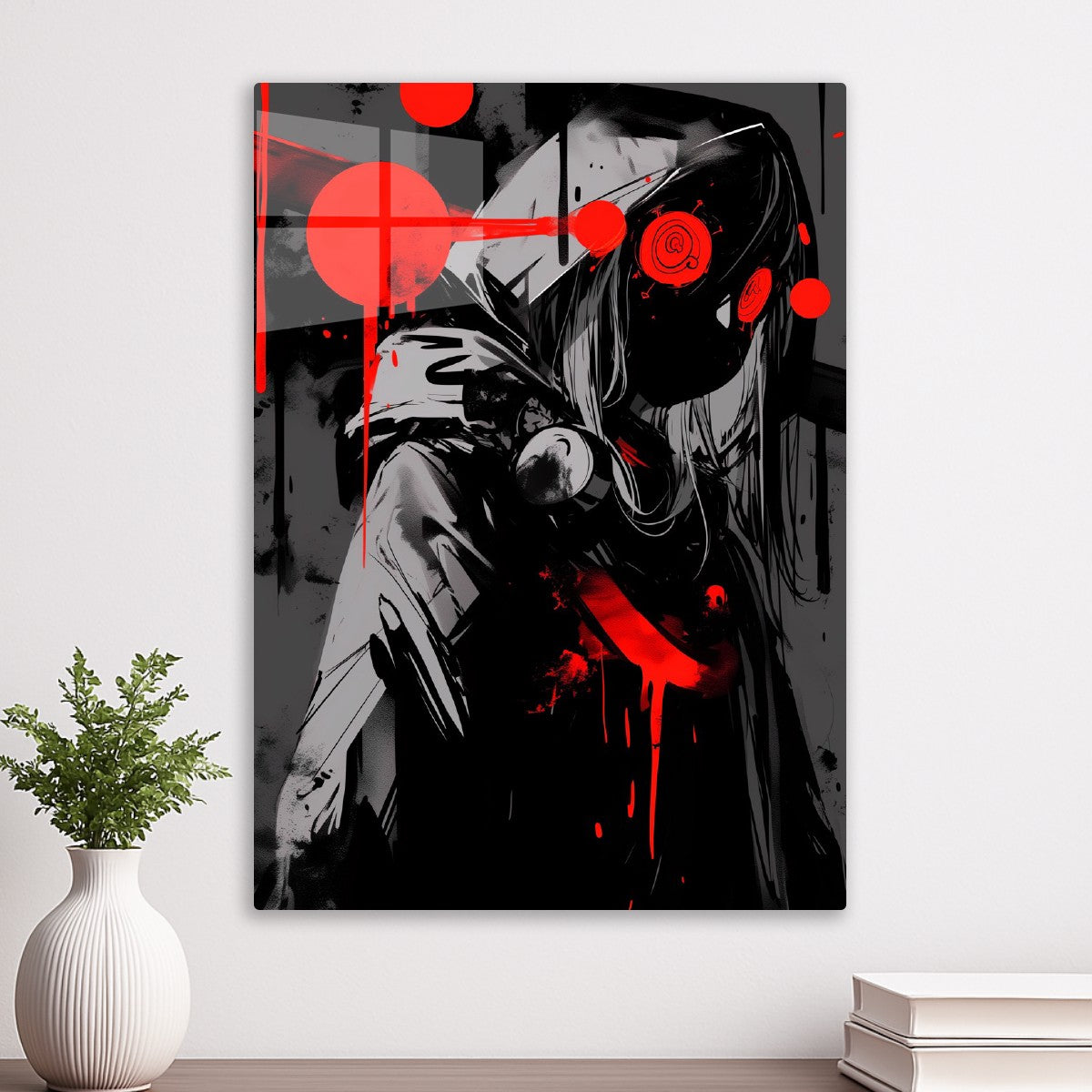 Abstract Anime Girl
