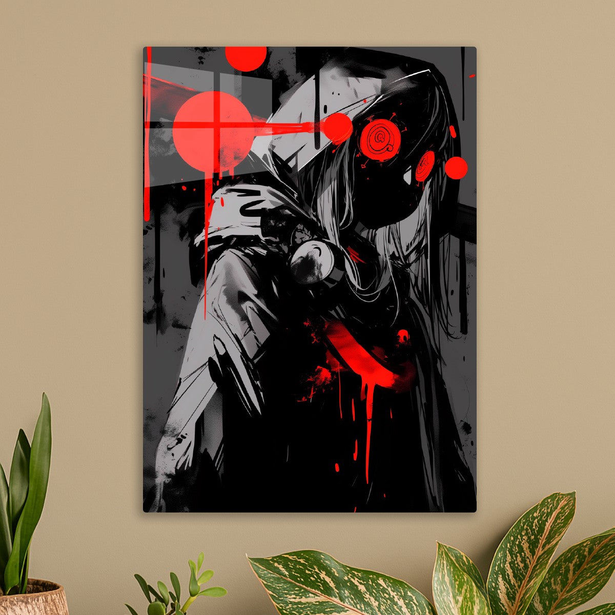 Abstract Anime Girl