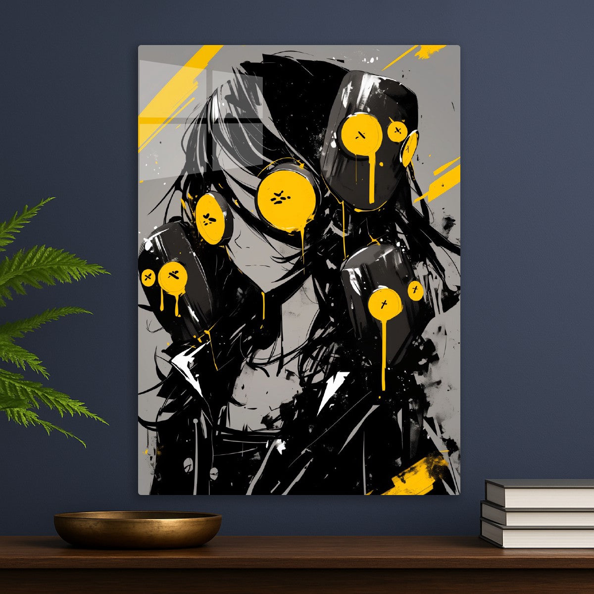 Abstract Figure with Masks