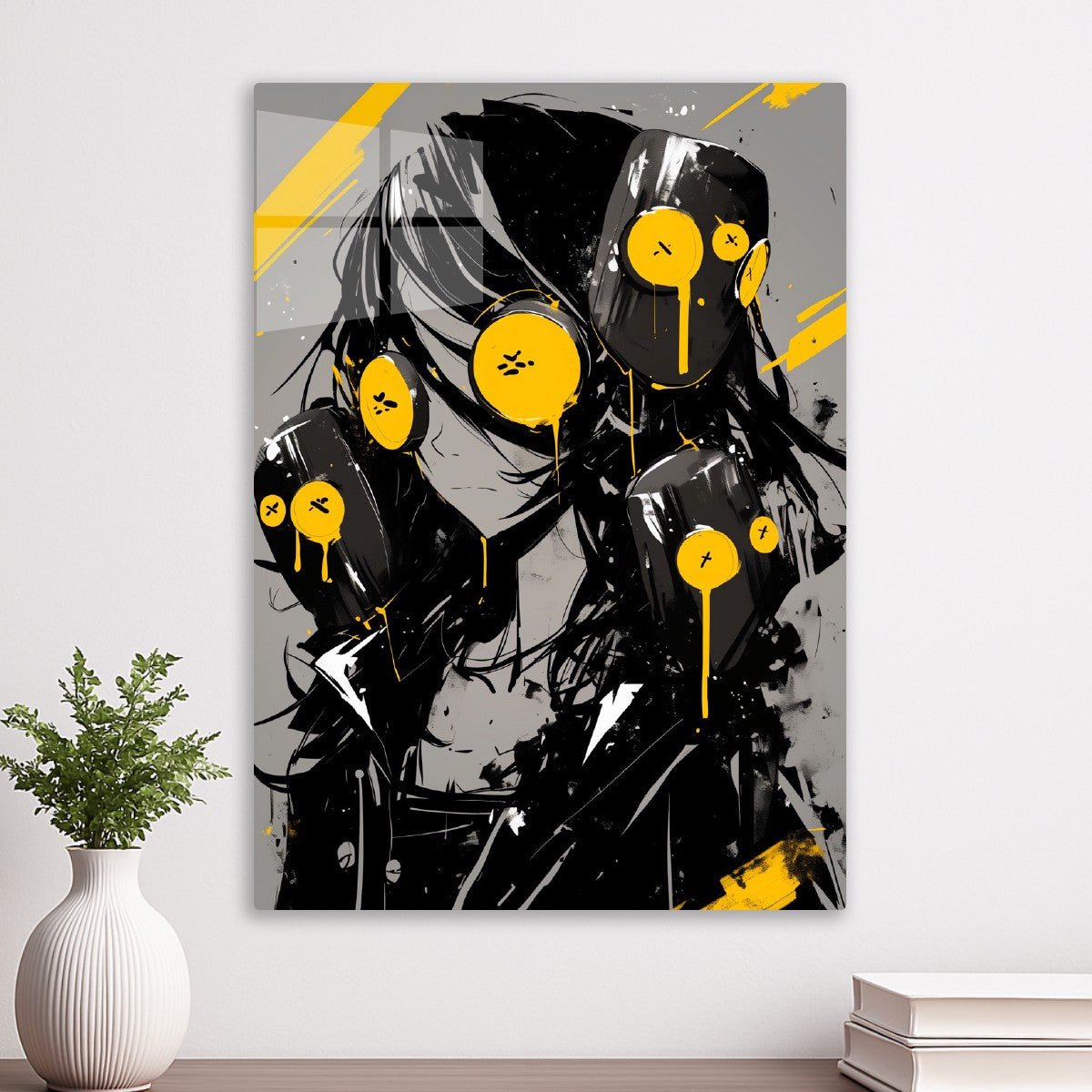 Abstract Figure with Masks