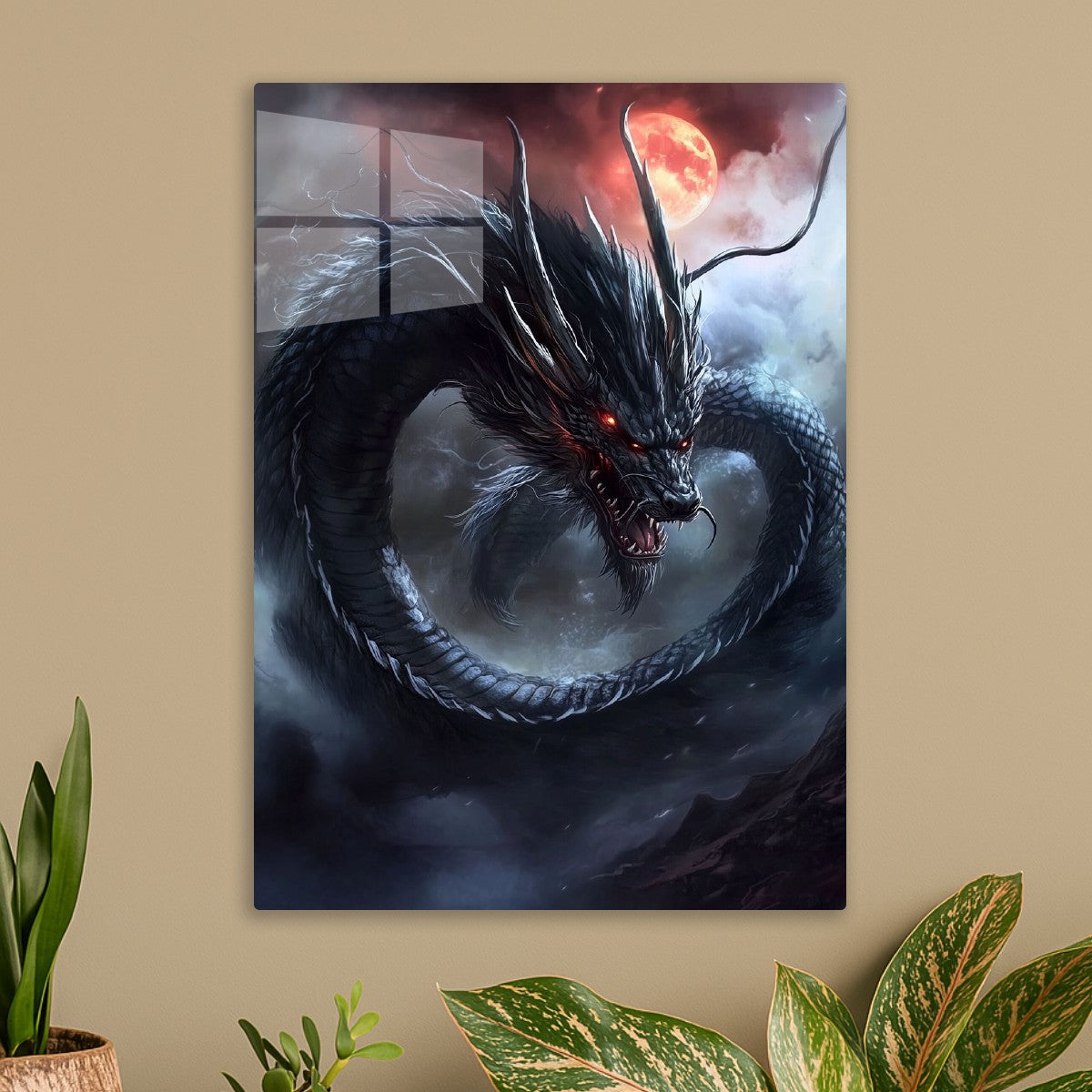 Dragon-headed serpent 