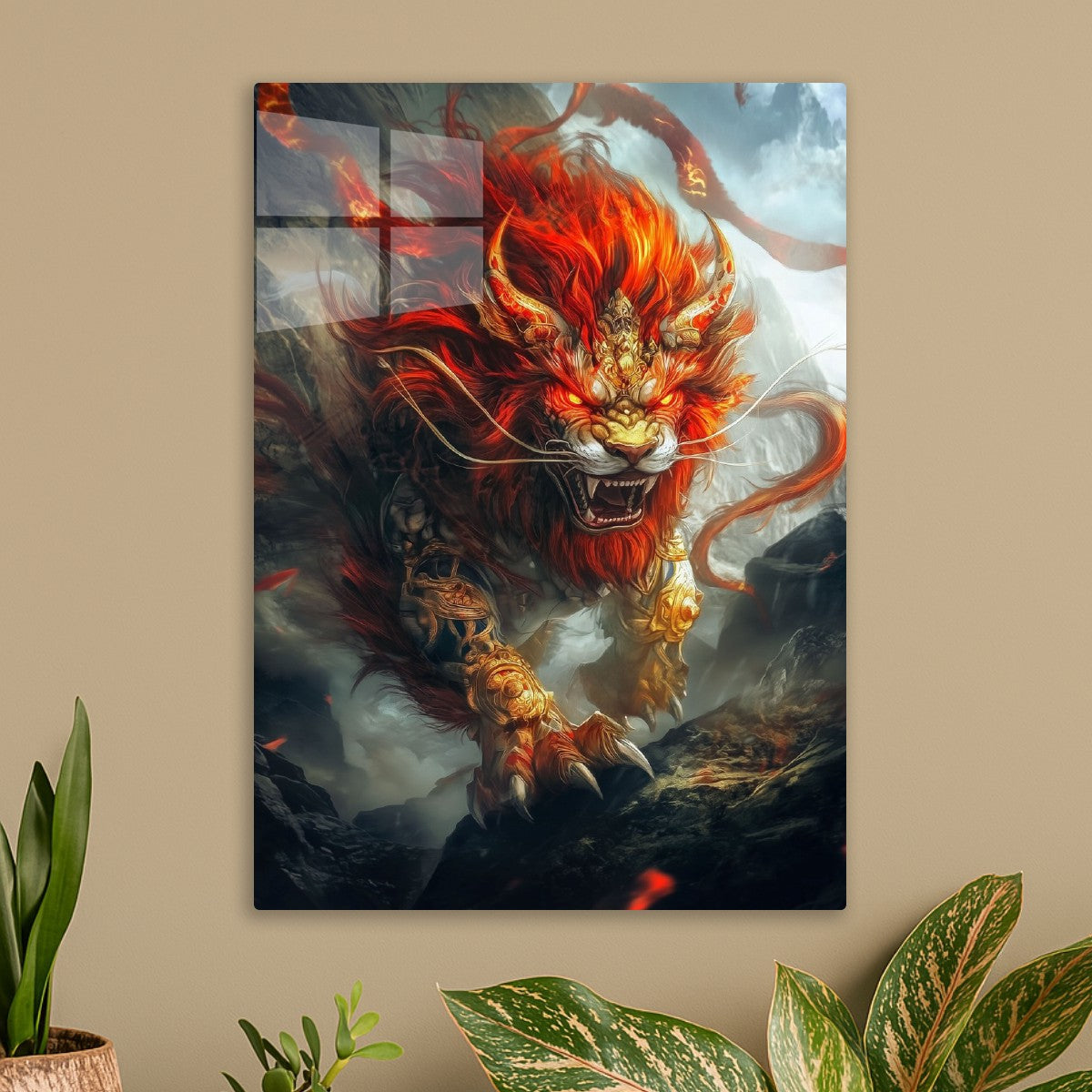 Fiery Lion Demon