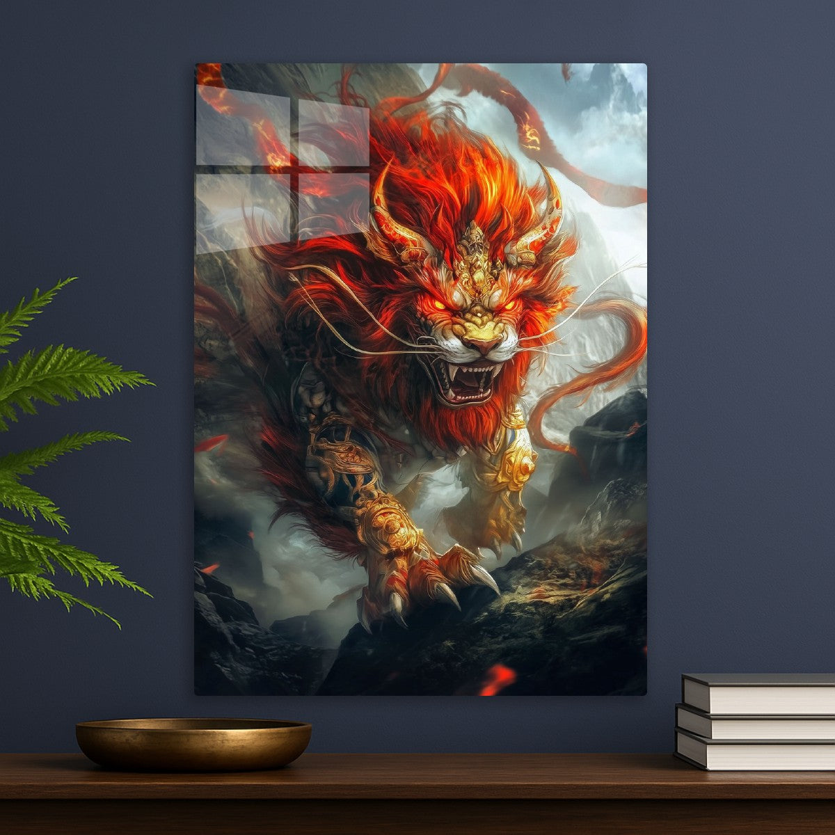 Fiery Lion Demon