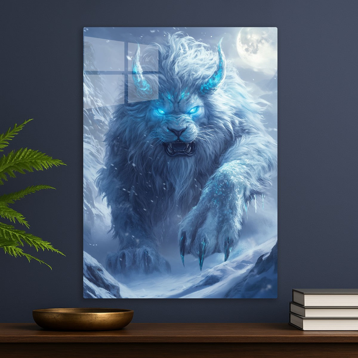 Winter Beast in snowy terrain