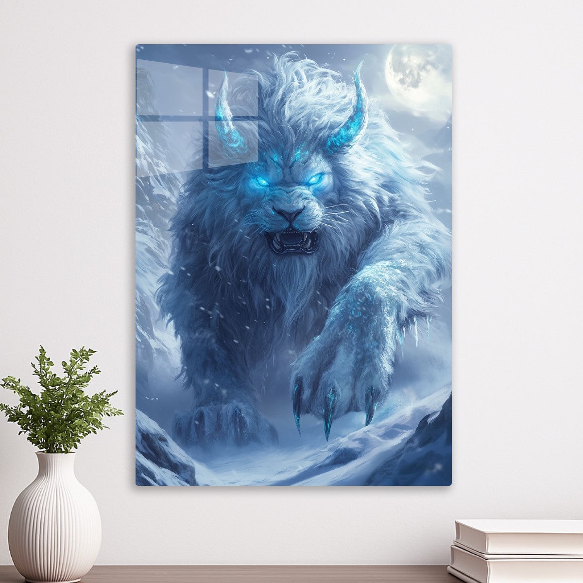 Winter Beast in snowy terrain