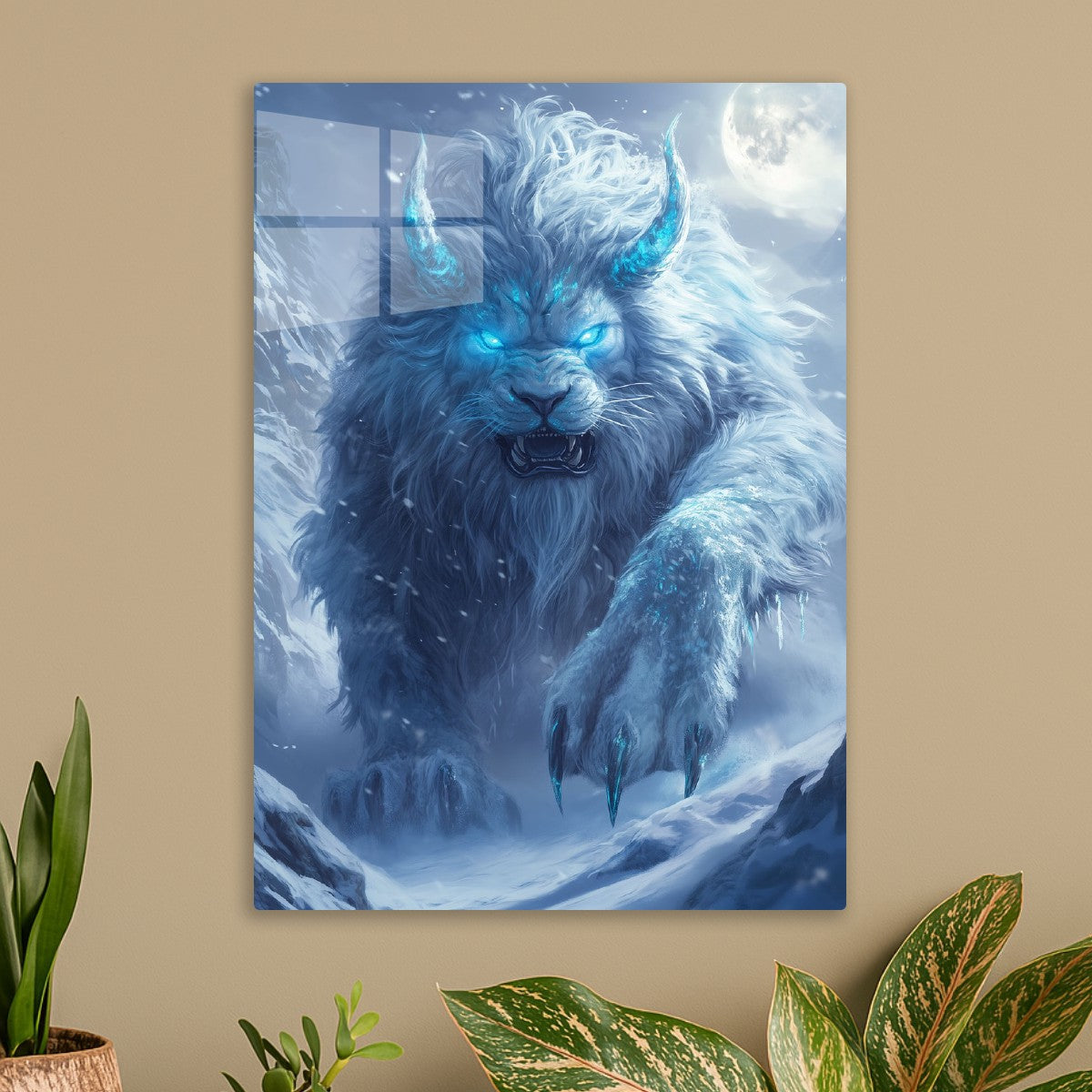 Winter Beast in snowy terrain