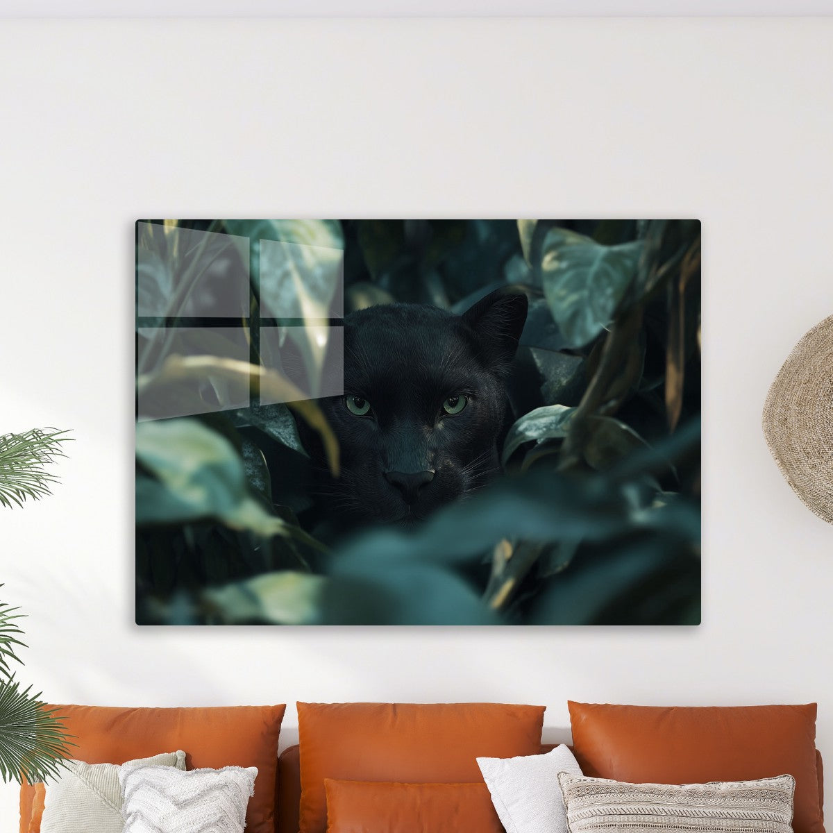 Black Panther in the Jungle