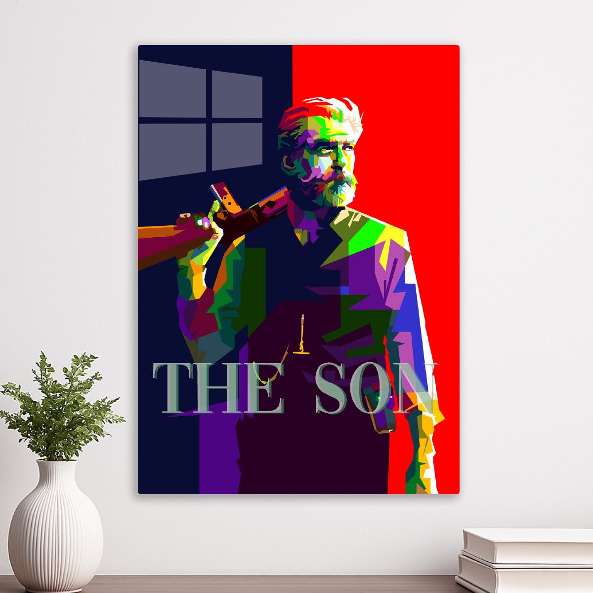 Pierce Brosnan Actor Pop Art