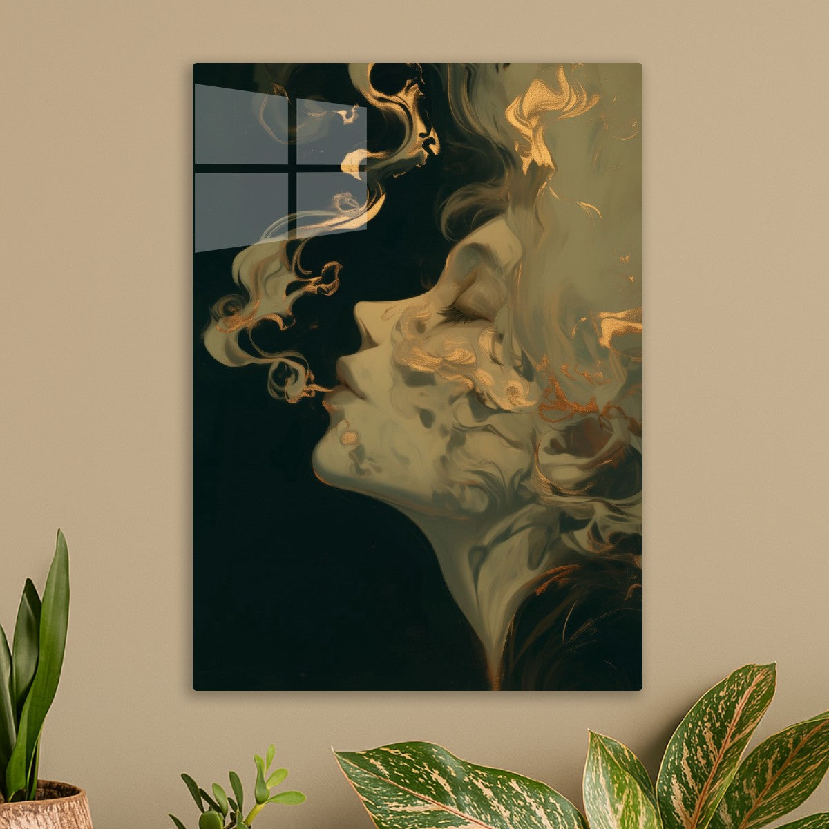 The Smoldering Portrait