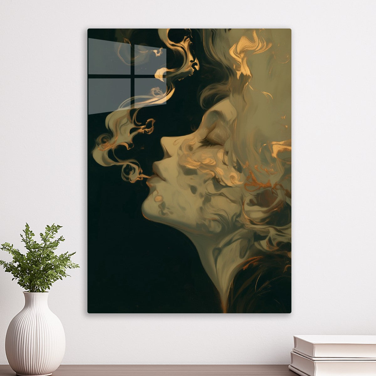 The Smoldering Portrait